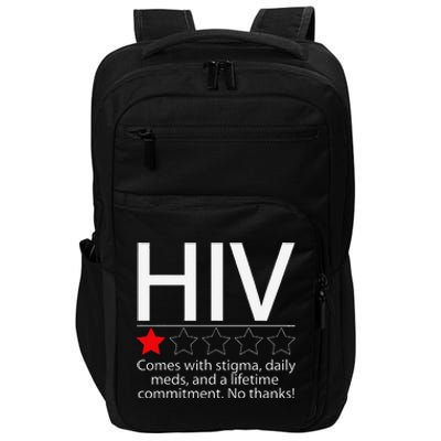 Hiv Awareness Red Ribbon World Aids Day Fighters Impact Tech Backpack