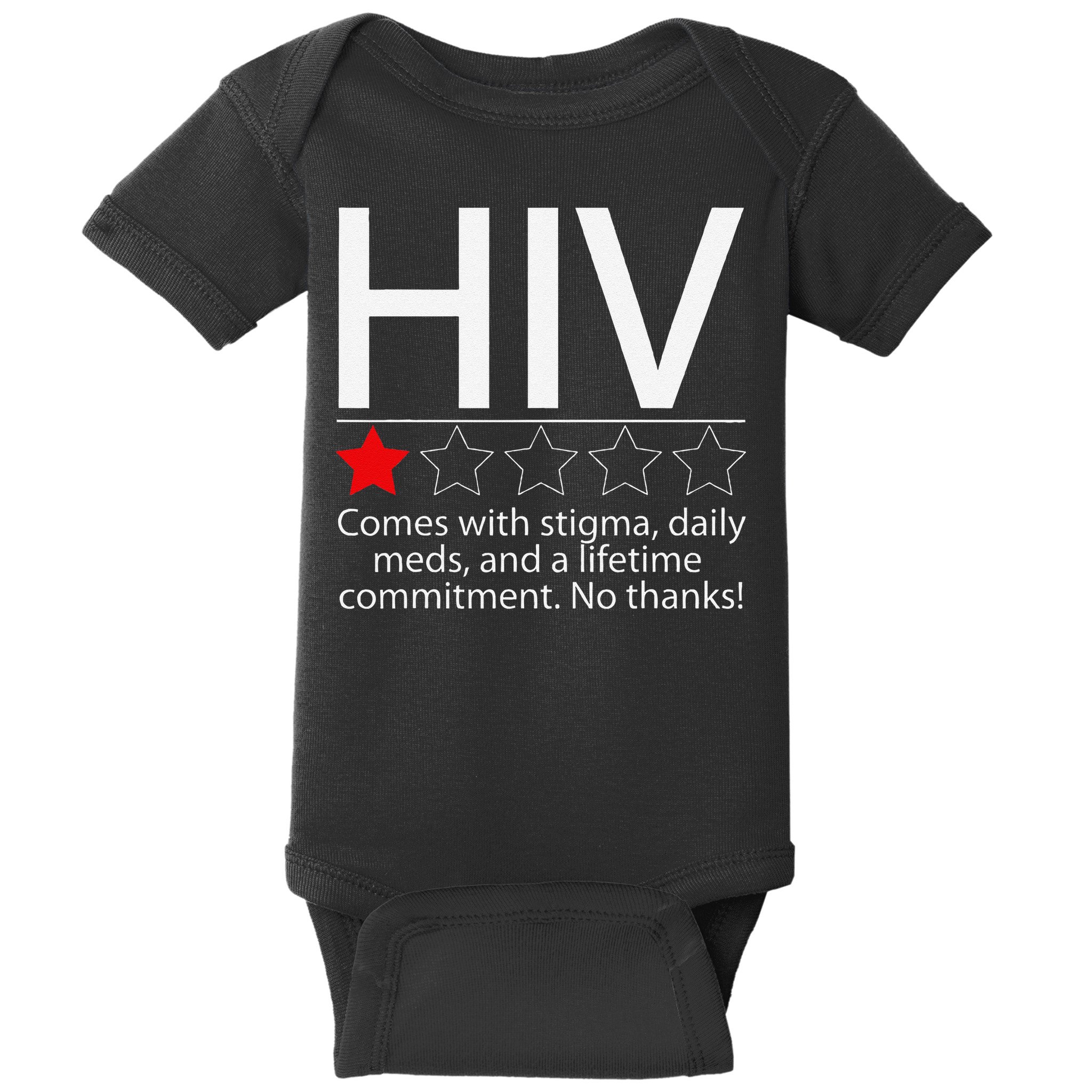 Hiv Awareness Red Ribbon World Aids Day Fighters Baby Bodysuit
