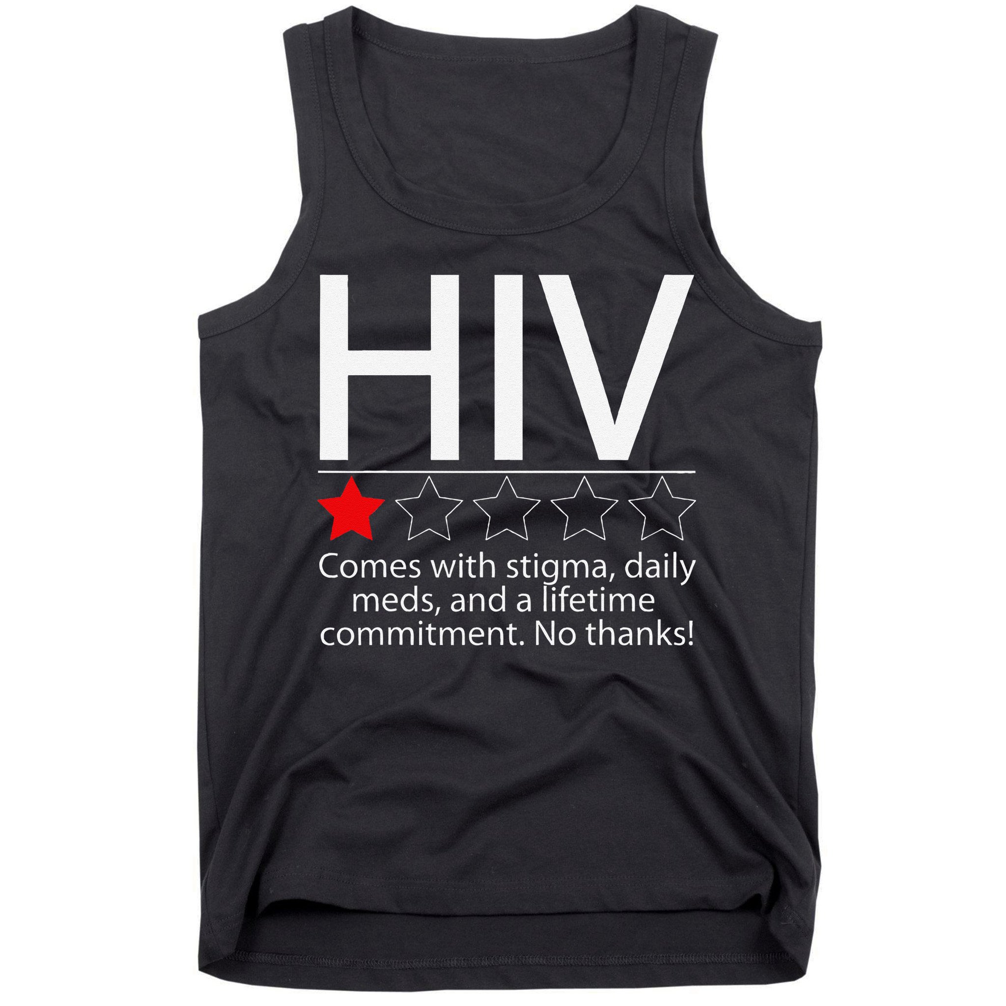 Hiv Awareness Red Ribbon World Aids Day Fighters Tank Top