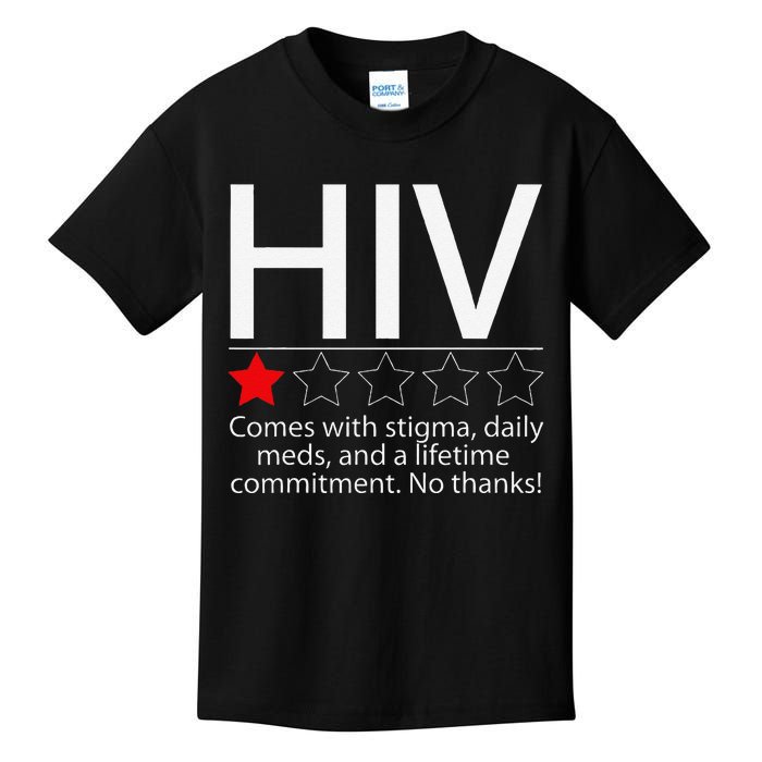 Hiv Awareness Red Ribbon World Aids Day Fighters Kids T-Shirt