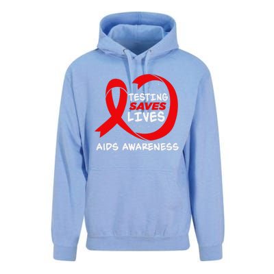 Hiv Awareness Red Ribbon World Aids Day Fighters Unisex Surf Hoodie