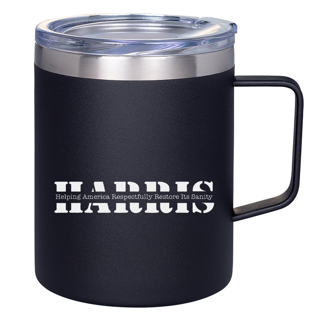 Helping America Respectfully Restore ItS Sanity 12oz Stainless Steel Coffee Mug