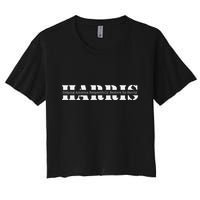 Helping America Respectfully Restore ItS Sanity Women's Crop Top Tee