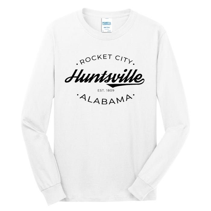 Huntsville Alabama Rocket City Tall Long Sleeve T-Shirt