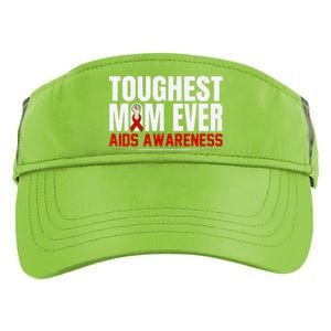 Hiv Awareness Red Ribbon World Aids Day Fighters Adult Drive Performance Visor