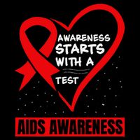 Hiv Awareness Red Ribbon World Aids Day Fighters Cooling Performance Crew T-Shirt