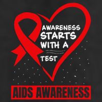 Hiv Awareness Red Ribbon World Aids Day Fighters Adult Drive Performance Visor