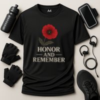 Honor and Remember Cooling Performance Crew T-Shirt