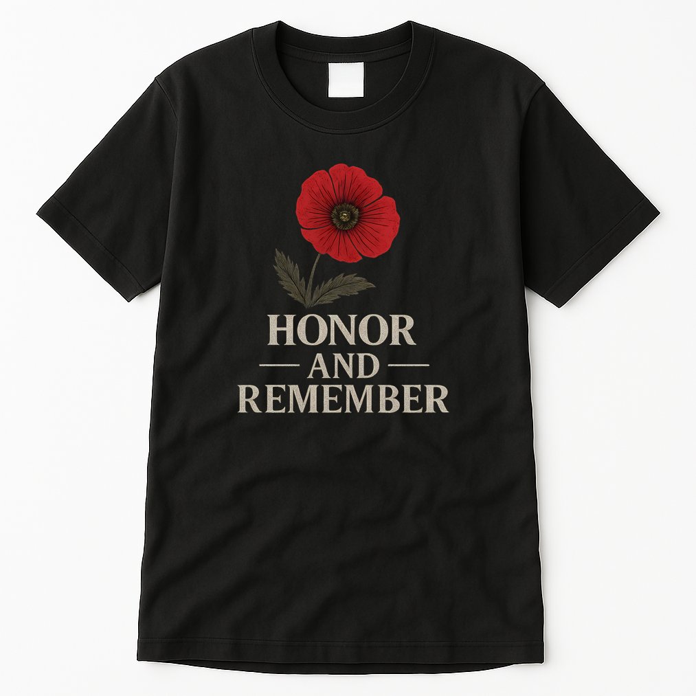 Honor and Remember Tall T-Shirt