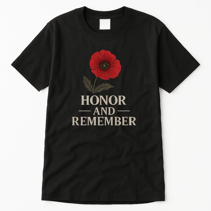 Honor and Remember Tall T-Shirt
