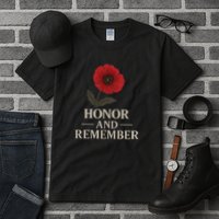 Honor and Remember Tall T-Shirt