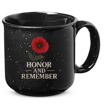 Honor and Remember 15oz Campfire Ceramic Mug
