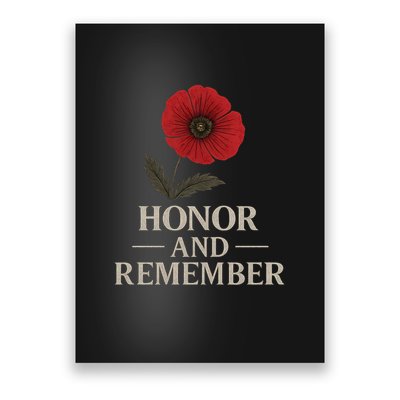 Honor and Remember Poster