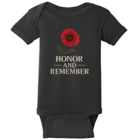 Honor and Remember Baby Bodysuit