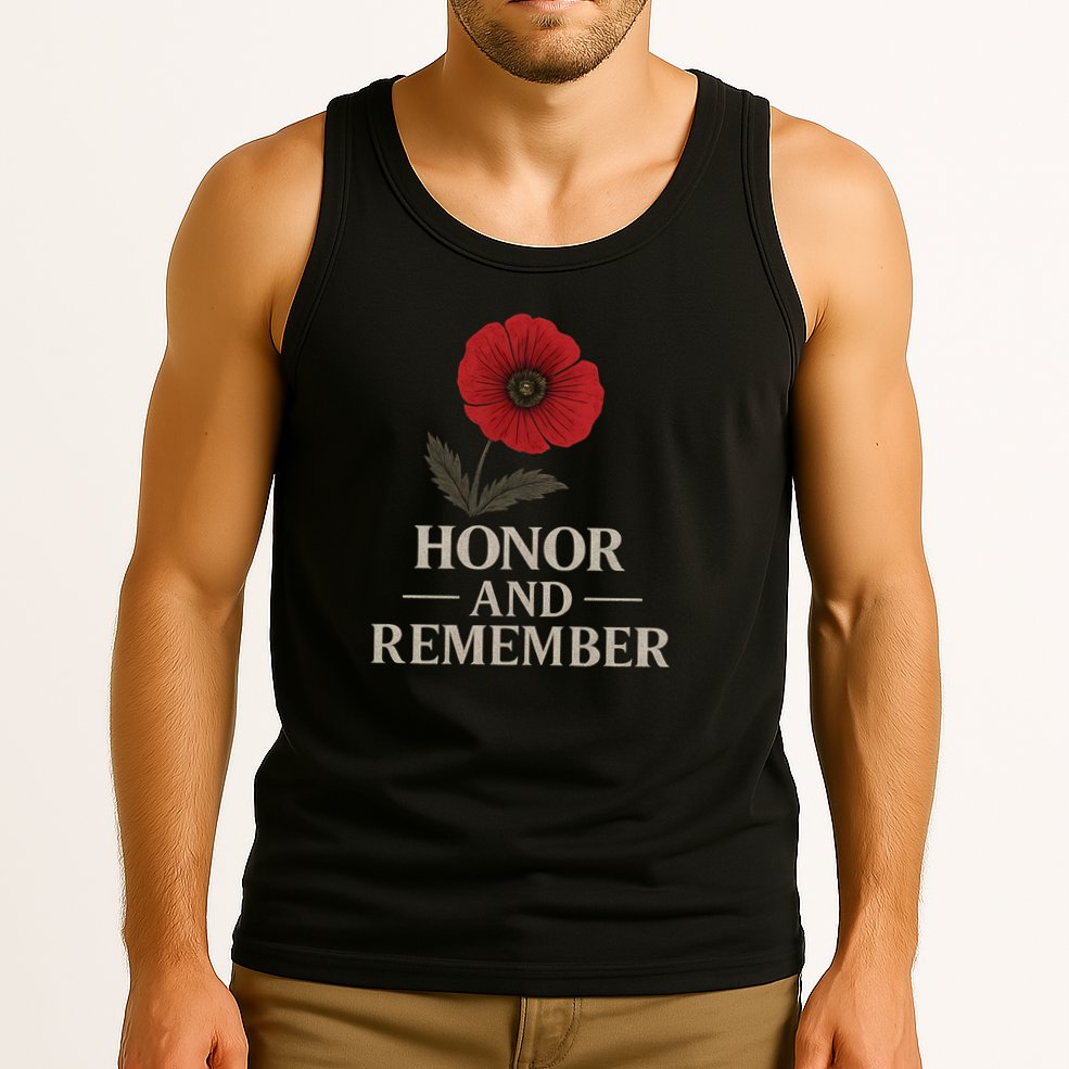 Honor and Remember Tank Top
