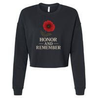 Honor and Remember Cropped Pullover Crew