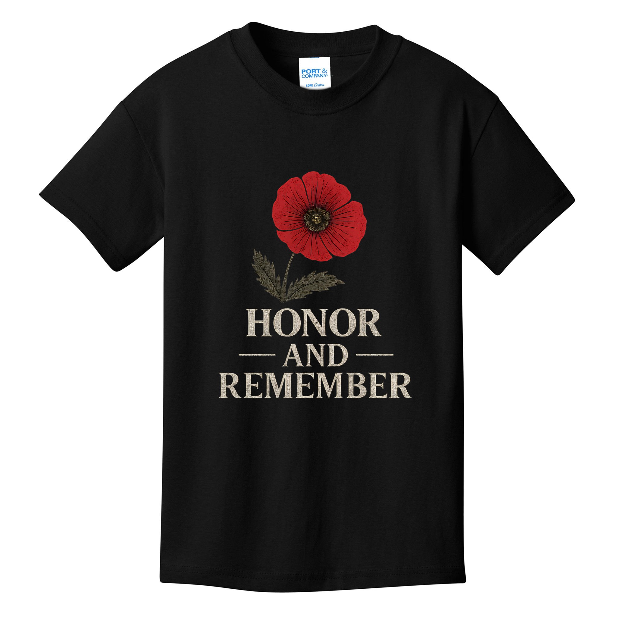 Honor and Remember Kids T-Shirt
