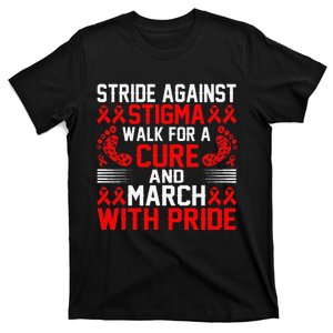 Hiv Awareness Red Ribbon World Aids Day Fighters T-Shirt