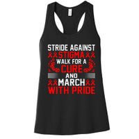 Hiv Awareness Red Ribbon World Aids Day Fighters Women's Racerback Tank