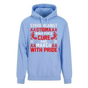 Hiv Awareness Red Ribbon World Aids Day Fighters Unisex Surf Hoodie