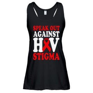 Hiv Awareness Red Ribbon World Aids Day Fighters Ladies Essential Flowy Tank