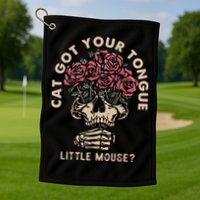 Haunting Adeline Retro Zade Book Golf Towel