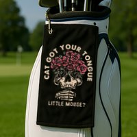 Haunting Adeline Retro Zade Book Golf Towel