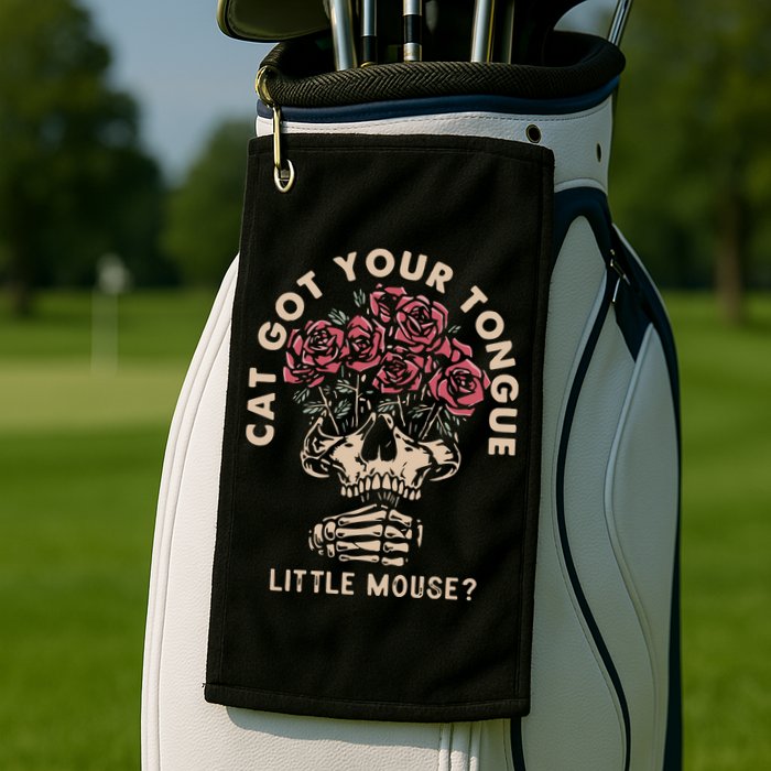 Haunting Adeline Retro Zade Book Golf Towel