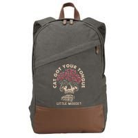 Haunting Adeline Retro Zade Book Cotton Canvas Backpack