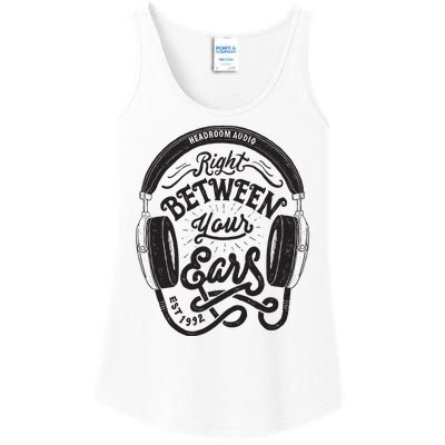 Headroom Audio Right Between Your Ears Ladies Essential Tank