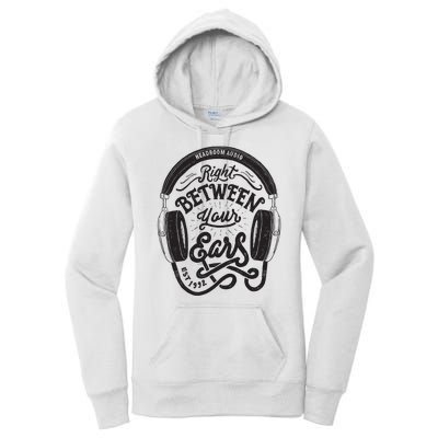 Headroom Audio Right Between Your Ears Women's Pullover Hoodie