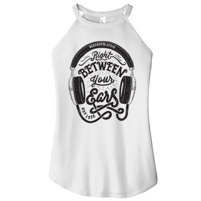 Headroom Audio Right Between Your Ears Women’s Perfect Tri Rocker Tank