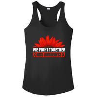 Hiv Awareness Red Ribbon World Aids Day Fighters Ladies PosiCharge Competitor Racerback Tank