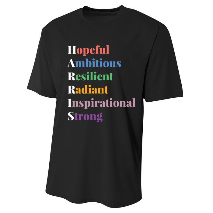 Hopeful Ambitious Resilient Radiant Inspirational Strong Performance Sprint T-Shirt