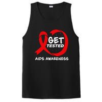 Hiv Awareness Red Ribbon World Aids Day Fighters PosiCharge Competitor Tank