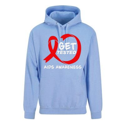 Hiv Awareness Red Ribbon World Aids Day Fighters Unisex Surf Hoodie