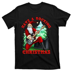 Have A Rocking Christmas Santa Claus T-Shirt