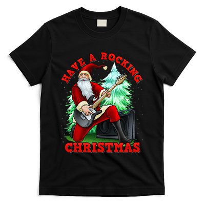 Have A Rocking Christmas Santa Claus T-Shirt