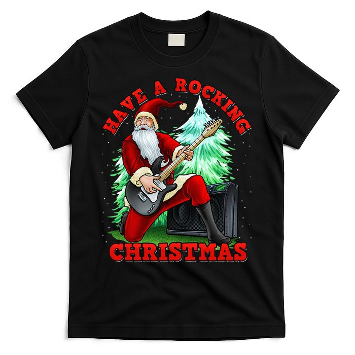 Have A Rocking Christmas Santa Claus T-Shirt