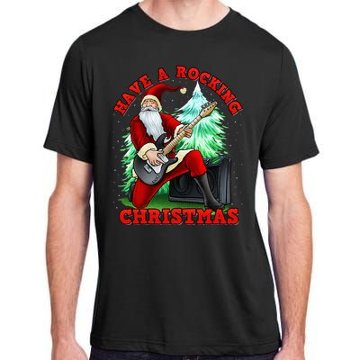 Have A Rocking Christmas Santa Claus Adult ChromaSoft Performance T-Shirt