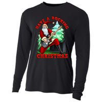 Have A Rocking Christmas Santa Claus Cooling Performance Long Sleeve Crew