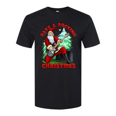 Have A Rocking Christmas Santa Claus Softstyle CVC T-Shirt