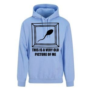 Here's A Really Old Picture Of Me Funny Sperm Birthday Unisex Surf Hoodie