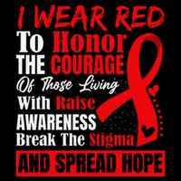 Hiv Awareness Red Ribbon World Aids Day Fighters V-Neck T-Shirt