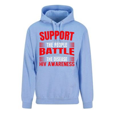 Hiv Awareness Red Ribbon World Aids Day Fighters Unisex Surf Hoodie