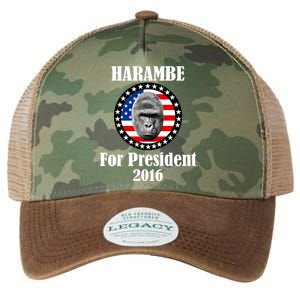 Harambe For President Legacy Tie Dye Trucker Hat