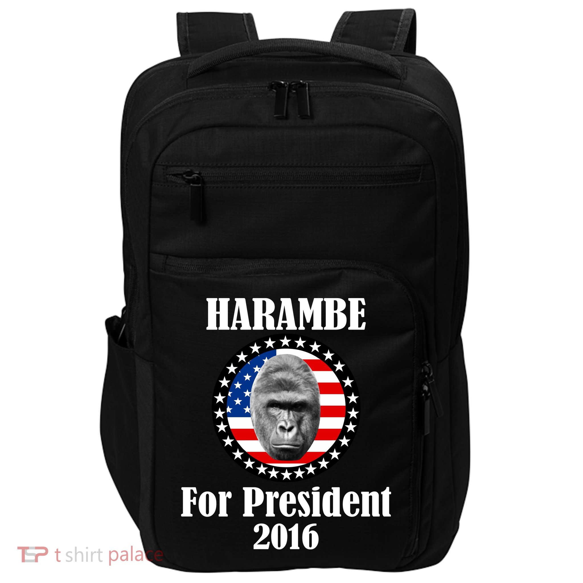 Harambe For President Impact Tech Backpack