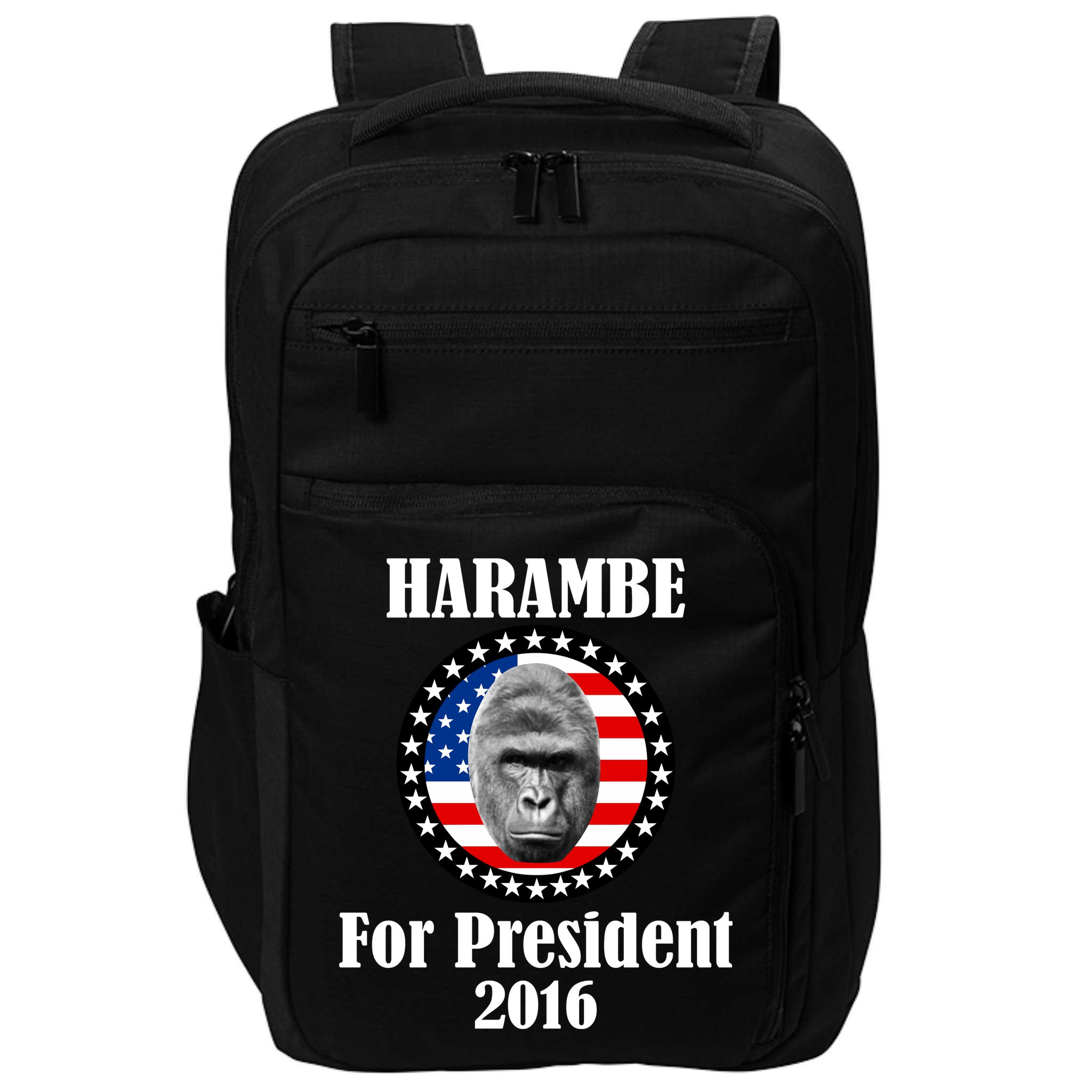 Harambe For President Impact Tech Backpack