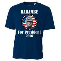 Harambe For President Cooling Performance Crew T-Shirt