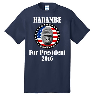 Harambe For President Tall T-Shirt